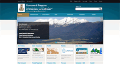 Desktop Screenshot of comune.fregona.tv.it