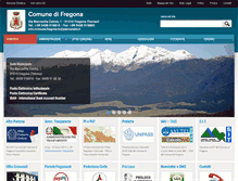 Tablet Screenshot of comune.fregona.tv.it